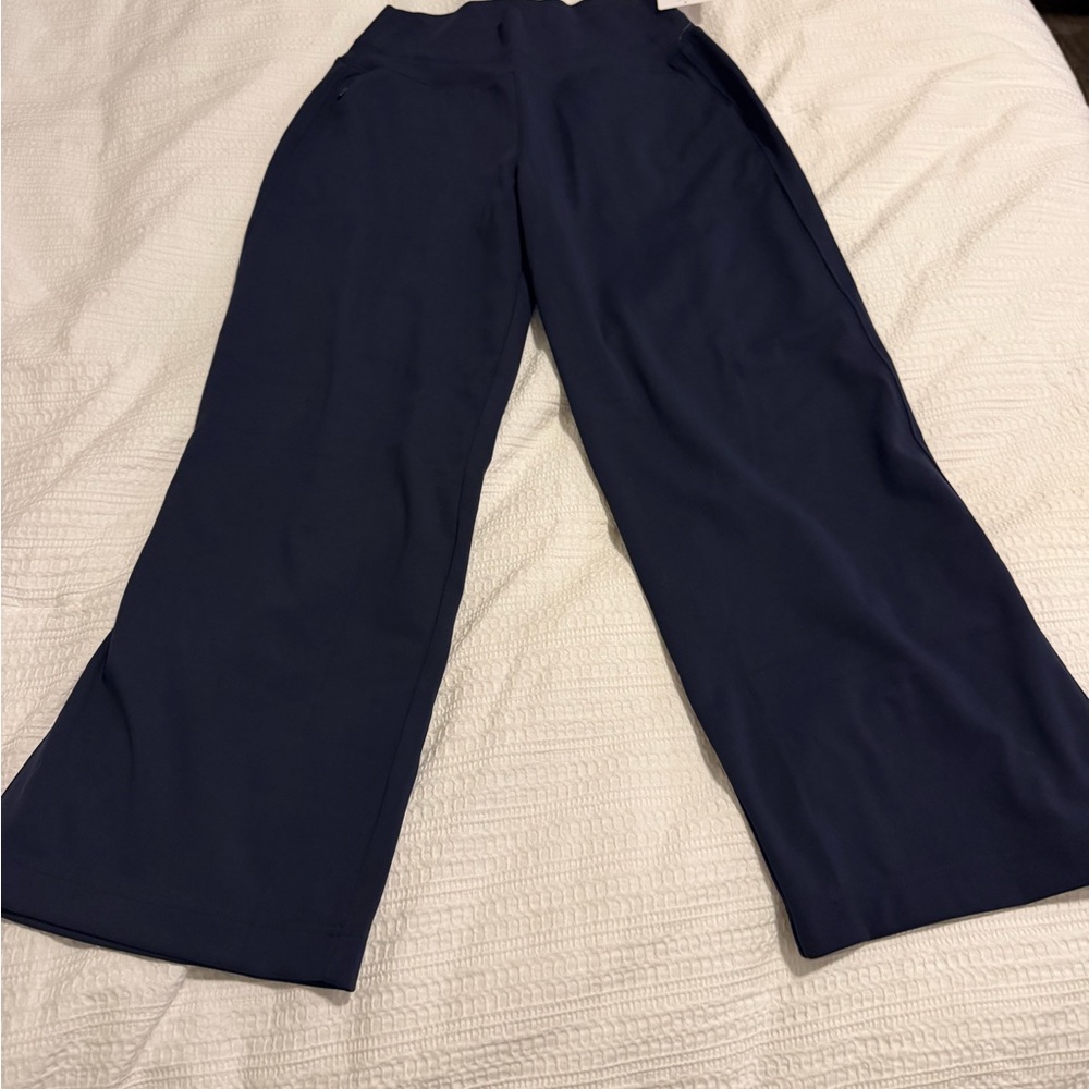 Athleta Navy Wide-Leg Women's Pants